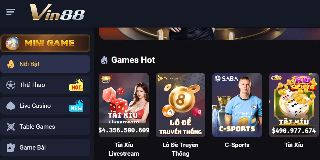 Tổng quan về Vin88